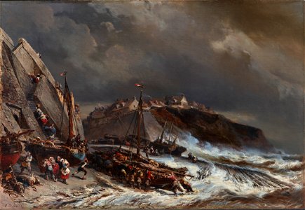 Eugène Isabey - Approaching Storm - 2019.46.9 - Dallas Museum of Art