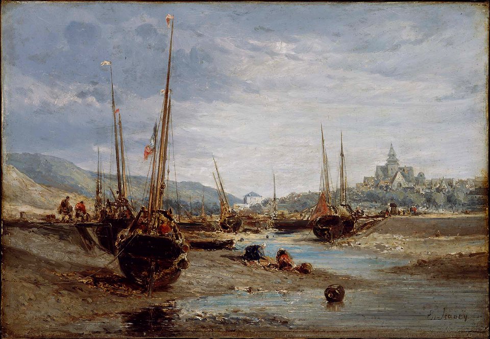 Eugène Isabey - Harbor View - 19.101 - Museum of Fine Arts