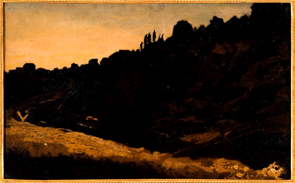 Eugène Lavieille - Vue de Montmartre, vers 1848 (P916-3) - P916-3 - Musée Carnavalet