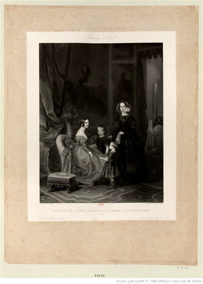 Eugène Lepoittevin, Visite de S. M. la reine Victoria, 1843