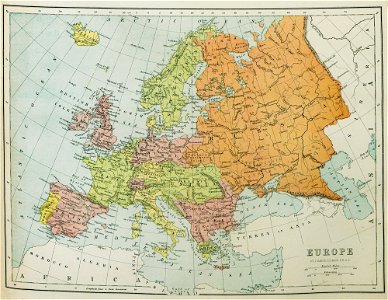 Europe - Ainsworth William Francis - 1870