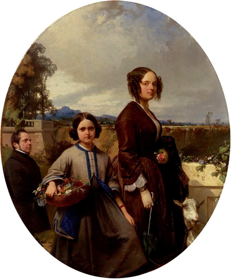 Eugène Lepoittevin, La Famille Havin, n.d., private collection