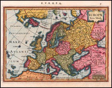 Europae Nova Tabula