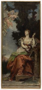Eugène Romain Thirion - Esquisse pour la salon des Lettres de l'Hôtel de Ville de Paris , L'Histoire - PPP4279 - Musée des Beaux-Arts de la ville de Paris