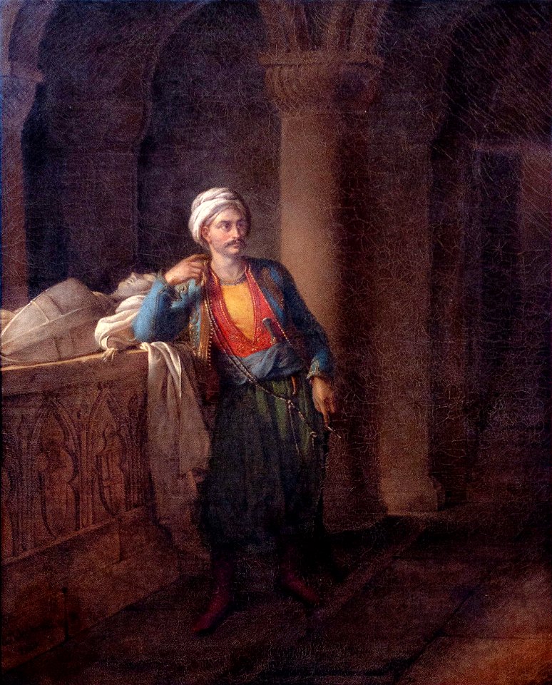 Eugénie Servières 1820 Maleck-Adhel attendant Mathilde
