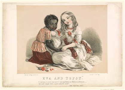 Eva and Topsy - Louisa Corbaux delt. et lith. LCCN94505407