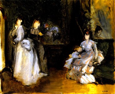 Eva Gonzalès - Intérieur de modiste