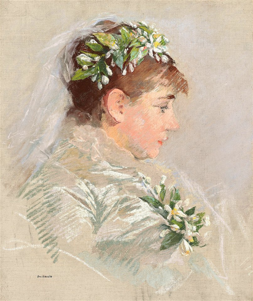 Eva Gonzalès - La Mariée (Jeanne Gonzalès)