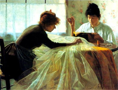 Eva Bonnier Couturières 1887