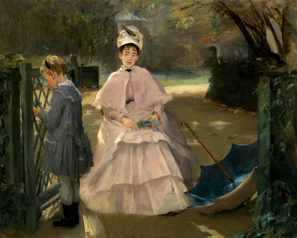 Eva Gonzalès - Nanny and Child - Google Art Project