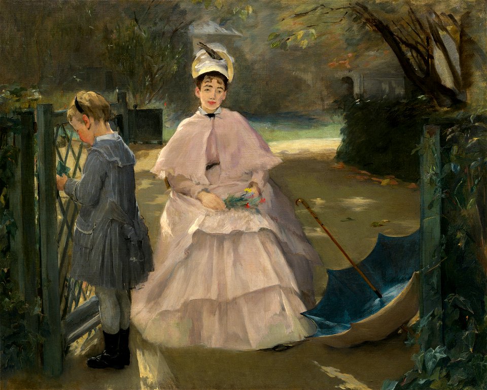 Eva Gonzalès - Nounou avec enfant