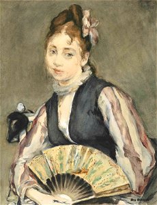 Eva Gonzalès - Portrait de Jeanne Gonzalès (CR 41)
