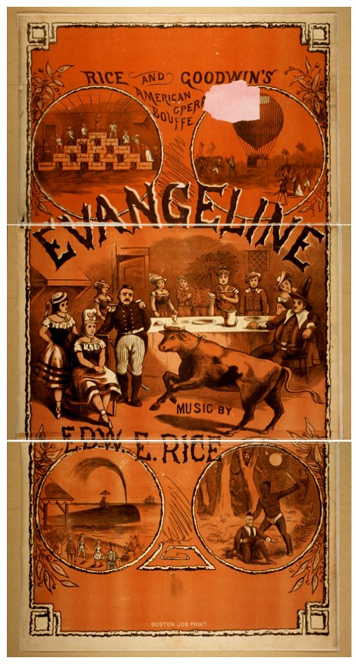 Evangeline Rice and Goodwin's American opera bouffe. LCCN2014637092