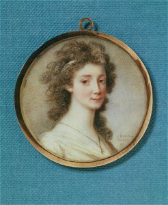 Eva Sophia Piper (1757-1816), f von Fersen, grevinna - Nationalmuseum - 24835. Free illustration for personal and commercial use.
