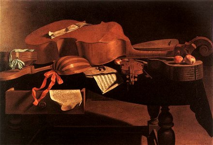 Evaristo Baschenis - Musical Instruments - WGA01406