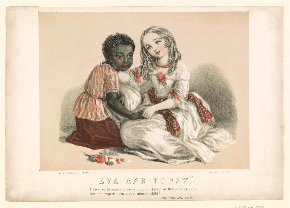Eva and Topsy - Louisa Corbaux delt. et lith. LCCN94505407