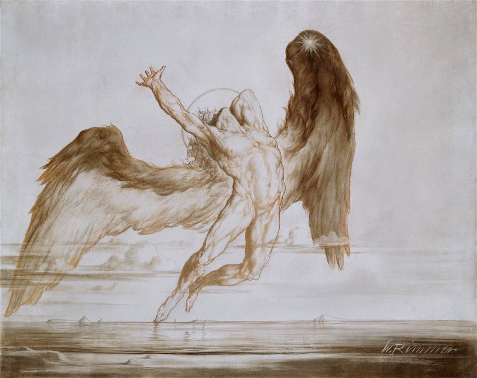William Rimmer - Evening (The Fall of Day) - 81.110 - Museum of Fine Arts