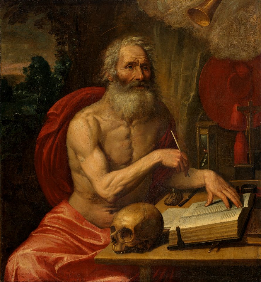 Everard Crynsz. van der Maes - De H. Hieronymus - 1480 (OK) - Museum Boijmans Van Beuningen