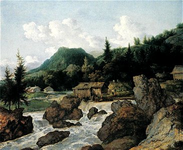 Allaert van Everdingen - Nordic Landscape - Nordisk landskap - Nasjonalmuseet - NG.M.03234