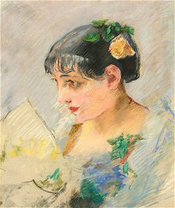 Eva Gonzalès - L'Espangole (Portrait de la modiste)