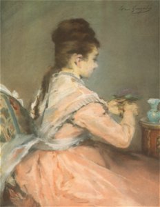 Eva Gonzalès - Le bouquet de violettes (CR 92)