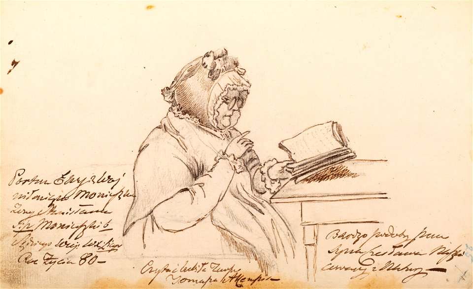 Eva Maniuška (Vajniłovič). Эва Манюшка (Вайніловіч) (Č. Maniuška, 1828)