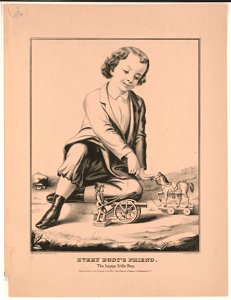 Every body's friend. The happy little boy - Kuriger, 71. LCCN2017660442