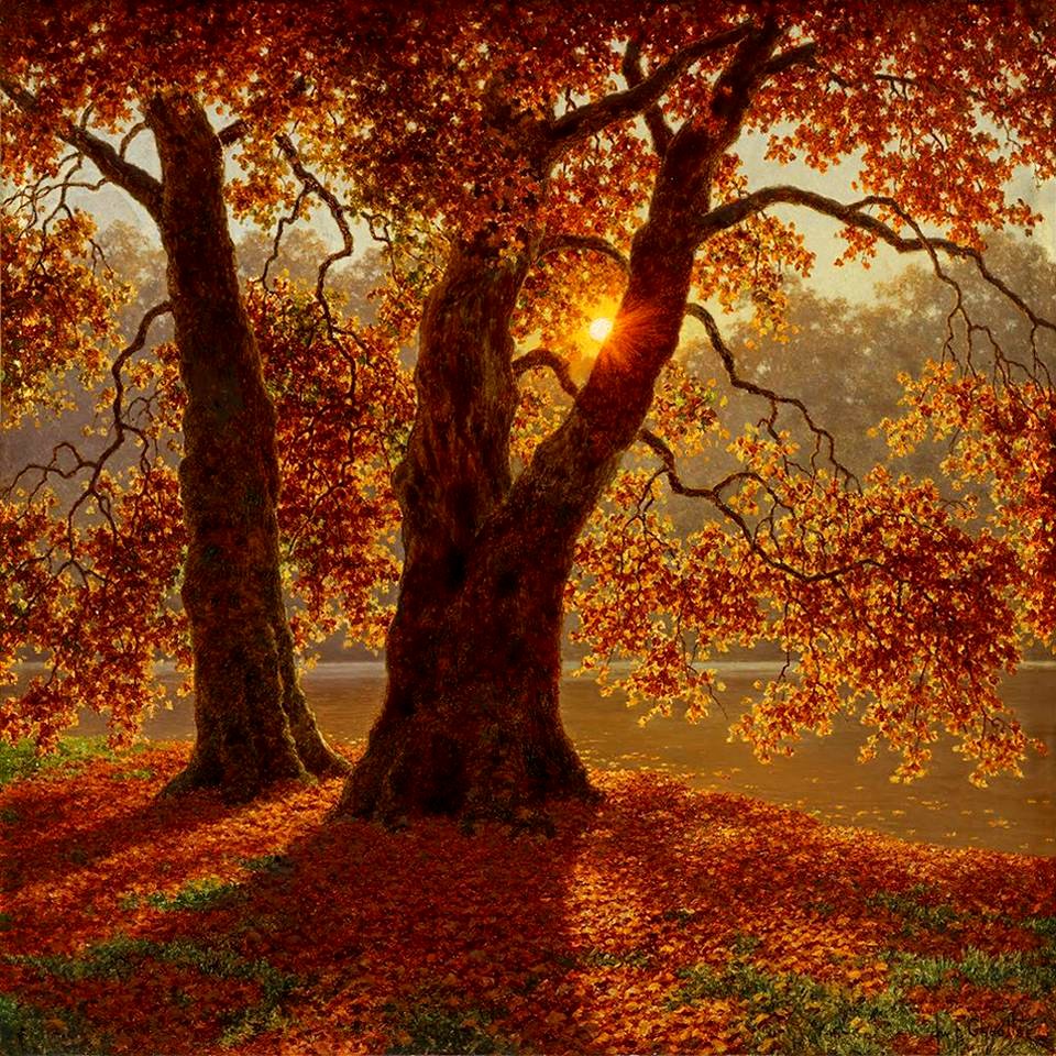Evening in Autumn Ivan Choultse