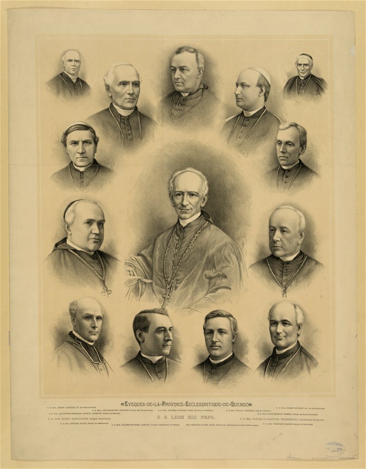 Eveques de La Province Ecclesiastique de Quebec LCCN2003679907