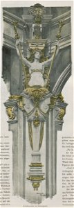 Ewald Thiel - Eck-Karyatide im Sitzungssaal des Reichstagsgebäudes
