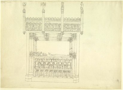 Duchess of Suffolk monument Ewelme Church 1773