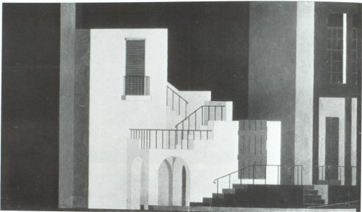Ewald Dülberg Rigoletto 2. Akt