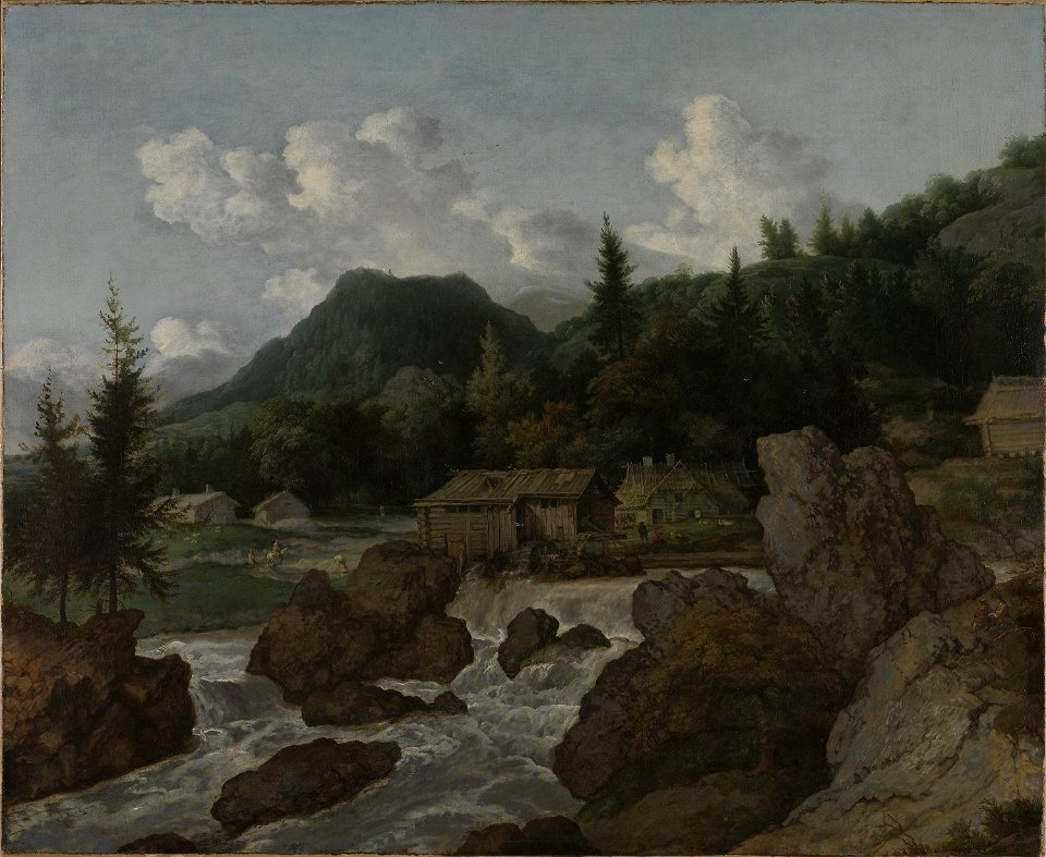 Allaert van Everdingen - Nordisk landskap - NG.M.03234 - National Museum of Art, Architecture and Design