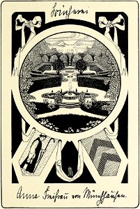 Ex Libris Frau Baronin von Münchhausen