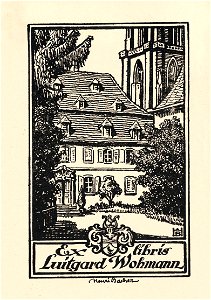Ex libris Luitgard Wohmann
