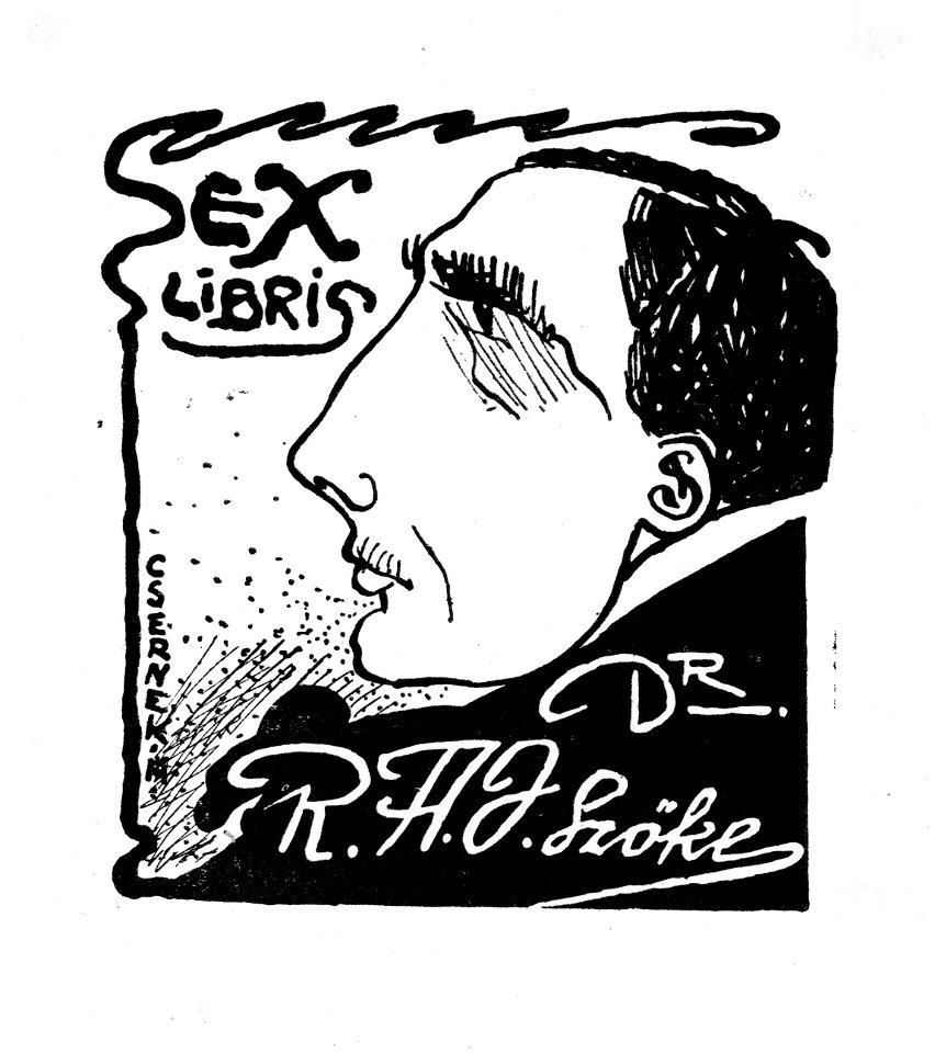 Ex libris R A J Szöke