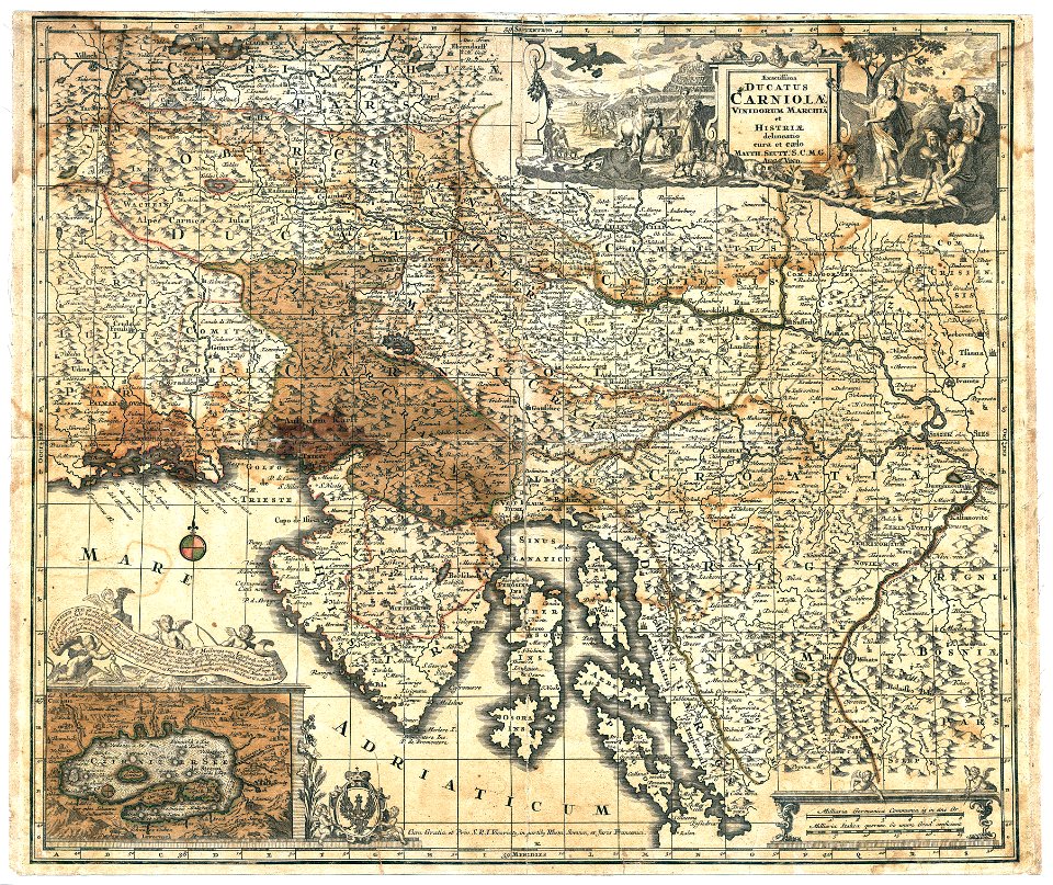 Exactissima Ducatus Carniolae, Vindorum Marchiä et Histriae 1732