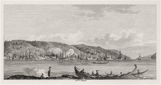 Everyday life scene on the shores of the Bosporus - Choiseul-gouffier Gabriel Florent Auguste De - 1822