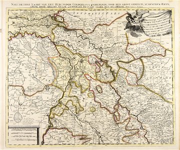 Exactissima ducatus Geldriae tabula cui Rhenus inferior maxima ex parte insertus... - CBT 6599842