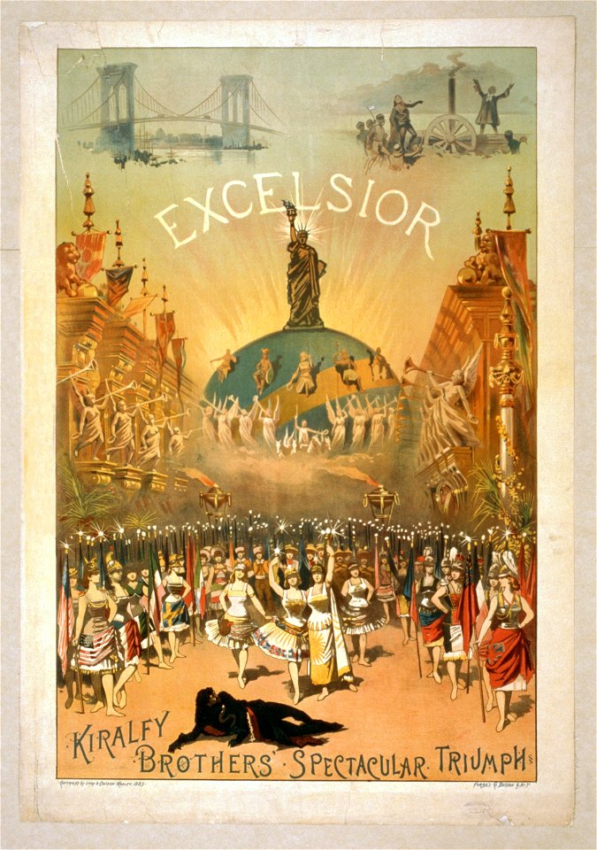 Excelsior Kiralfy Brothers' spectacular triumph. LCCN2014636795