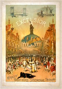 Excelsior Kiralfy Brothers' spectacular triumph. LCCN2014636795