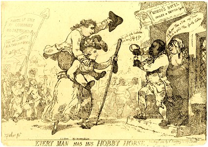 Every man has his hobby horse, (BM 1868,0808.5284)