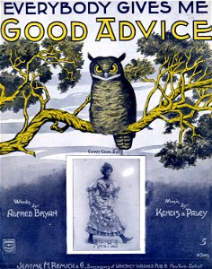 Everybody gives me good advice 1906
