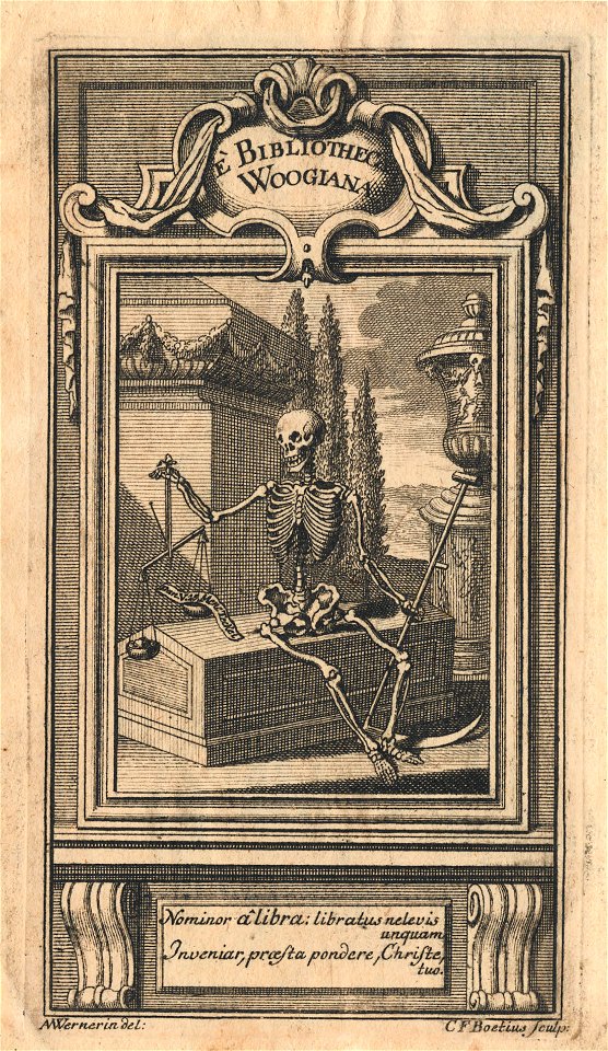 Ex libris Bibliotheca Woogiana