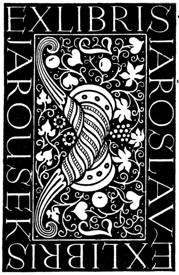 Ex libris Jaroslav Jarousek
