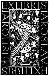 Ex libris Jaroslav Jarousek