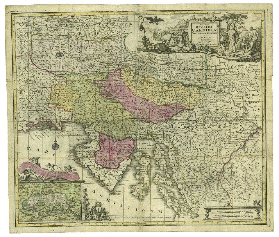 Exactissima Ducatus Carniolae, Vindorum Marchiä et Histriae 1760