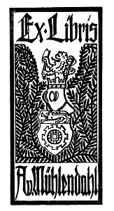 Ex libris A v Mühlendahl