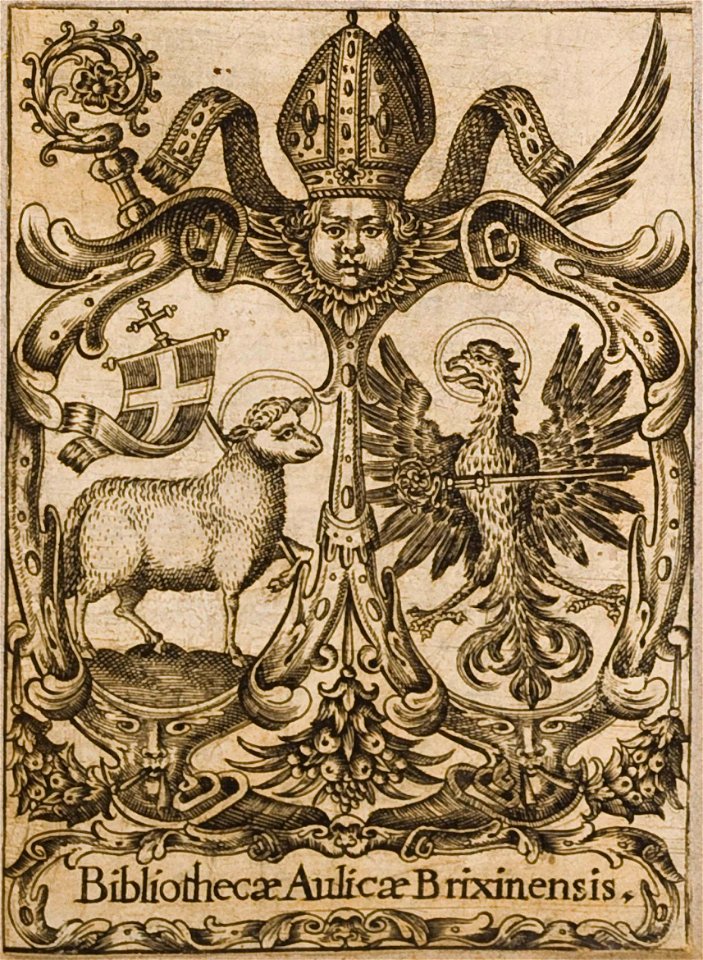 Ex libris Bischöfliche Bibliothek Brixen