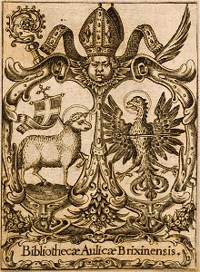 Ex libris Bischöfliche Bibliothek Brixen